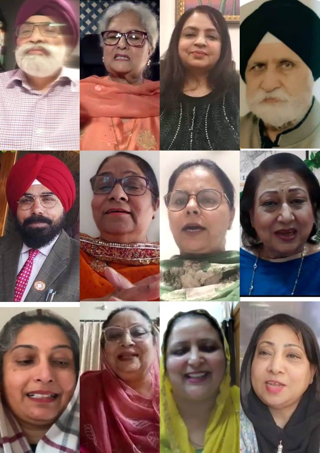 International Punjabi SurSangam France organized an online Kavi Darbar with the colors of Holi and peace